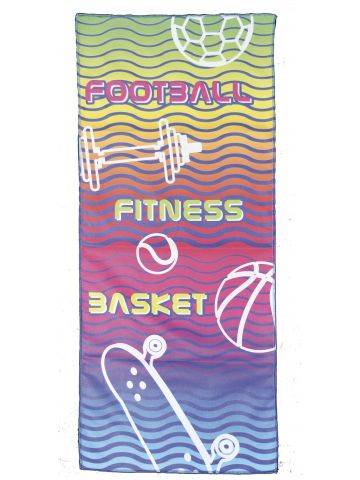 Telo palestra 40x90 microfibra 350 gsm sublimazione