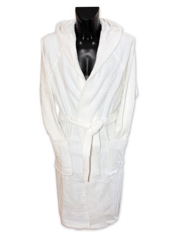 Accappatoio spugna con cappuccio  