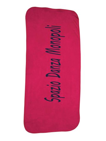 Telo palestra 45x100 microfibra 350 gsm pelo riccio