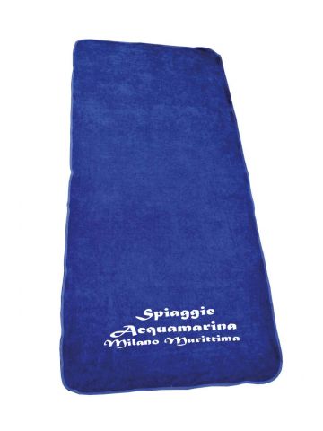 Telo Mare 85x180 microfibra pelo riccio 350 gsm